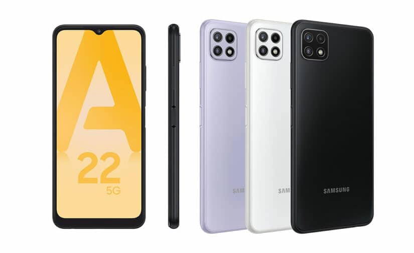 Samsung A22; 64GO; Rose