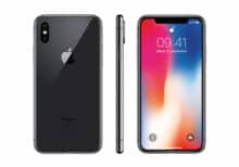 iPhoneX 256 Go noir
