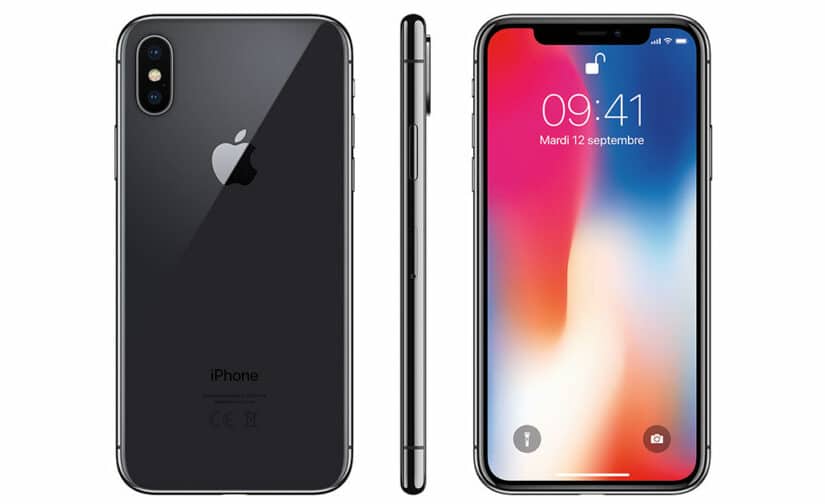 iPhoneX 256 Go noir