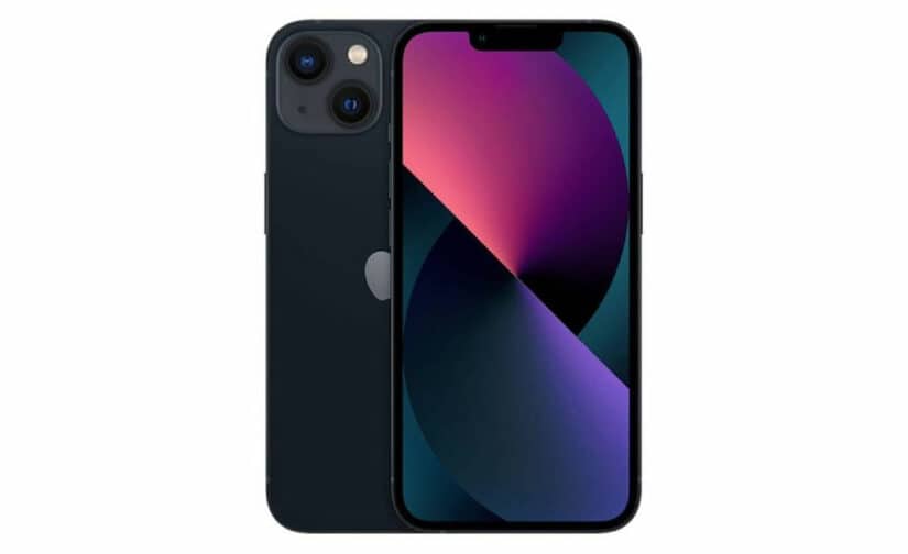 iPhone 13, noir, 128 go