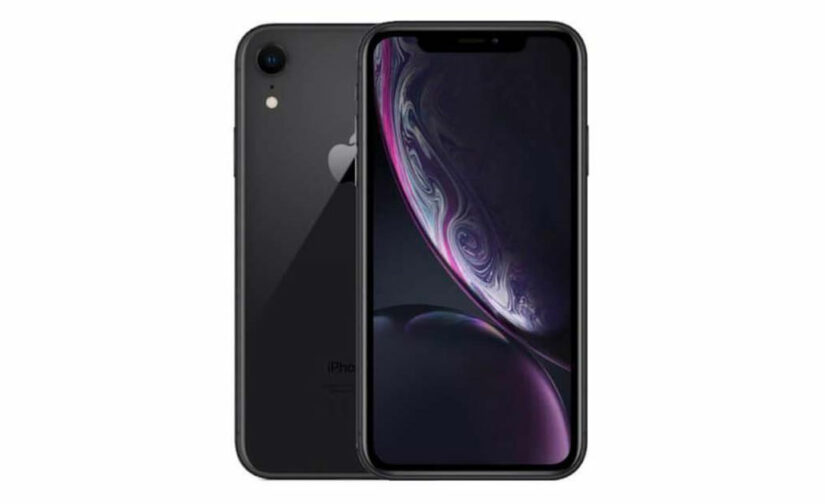 iPhone XR 64 Go, noir
